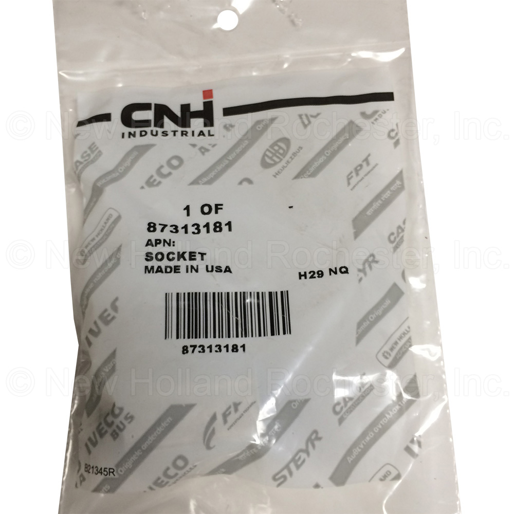 New Holland Socket Part # 87313181 - Image 3