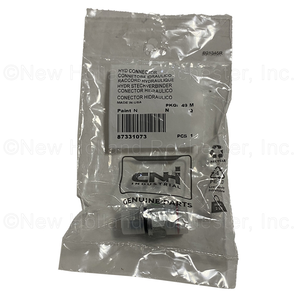 New Holland Hyd Connector Part # 87331073