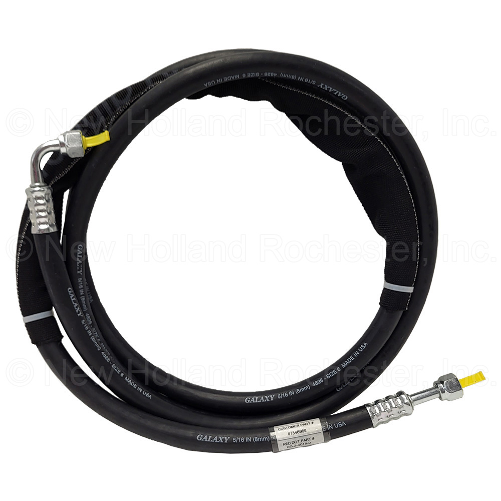 New Holland Flexible Hose Part # 87346968