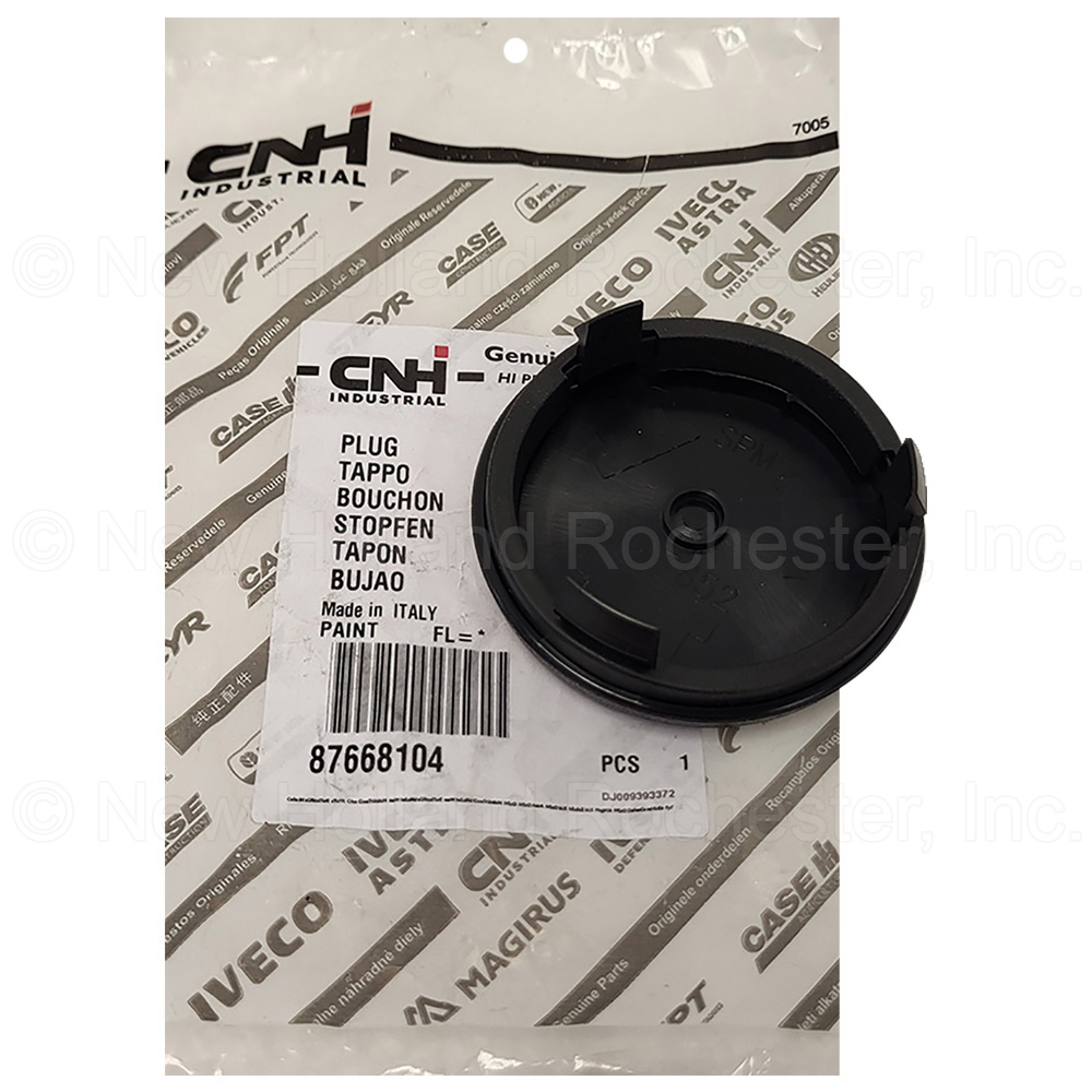 New Holland Plug Part # 87668104