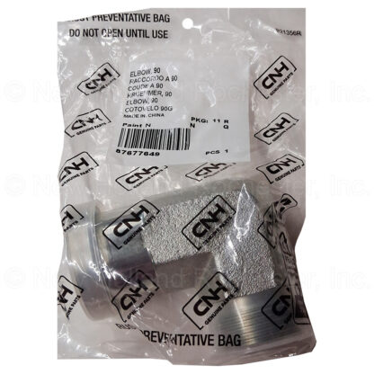 New Holland 90-Degree Elbow Part # 87677649