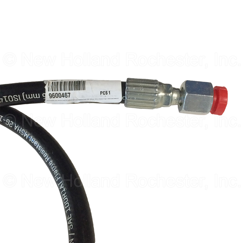 New Holland Flexible Hose Part # 9600467 - Image 2