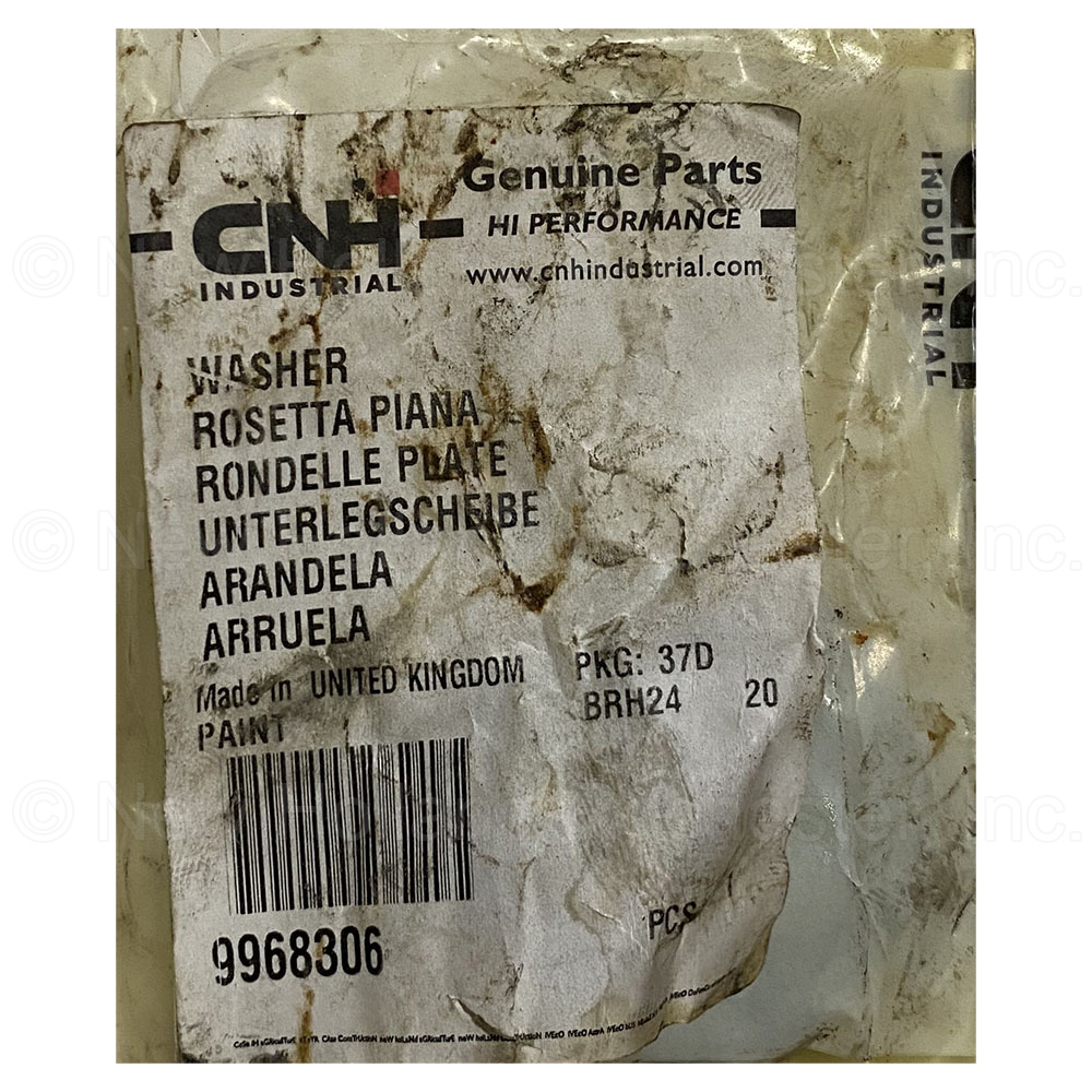 New Holland Washer Part # 9968306 - Image 2