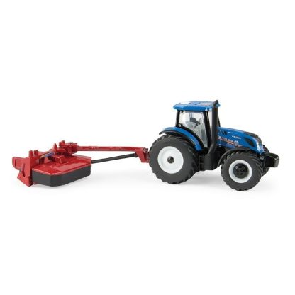 New Holland T6.175 Tractor w/ H7230 MoCo Toy 1/64 Scale Part # ERT13896