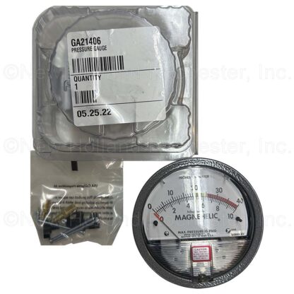 Kinze Pressure Gauge with Hose Barb Part # GA21406
