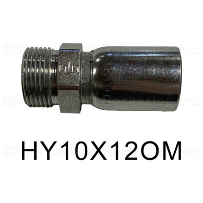 Parker Male O-Ring Seal Coupling (Ref # 1J0HY-12-10 / HY10-12OM) Part # HY10X12OM