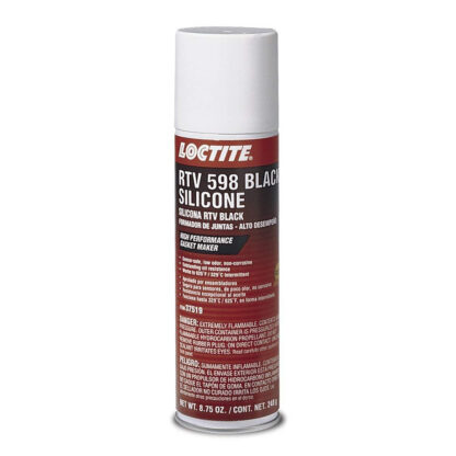 LOCTITE 598 RTV Black Silicone Gasket Maker 8.75oz Aeorsol Can Part # MC37519