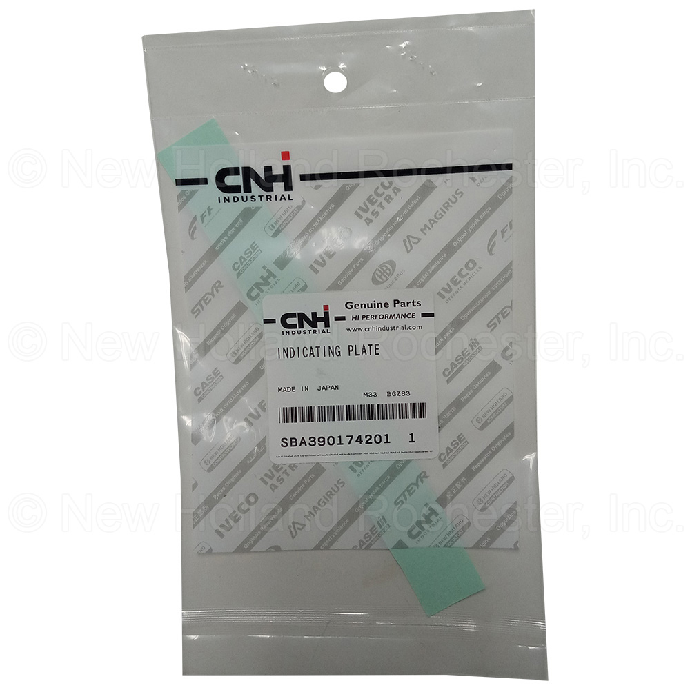 New Holland Decal Part # SBA390174201 - Image 3