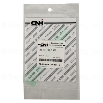 New Holland Decal Part # SBA390372542