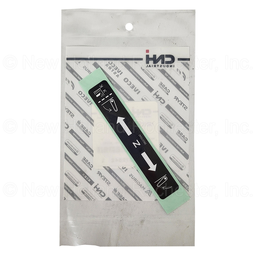 New Holland Decal Part # SBA390372542 - Image 3