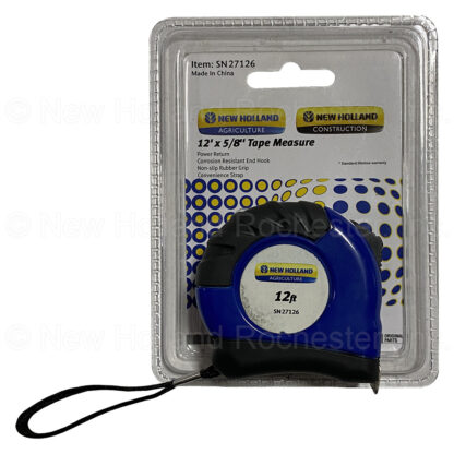 New Holland 5/8" x 12ft Tape Measure Part # SN27126