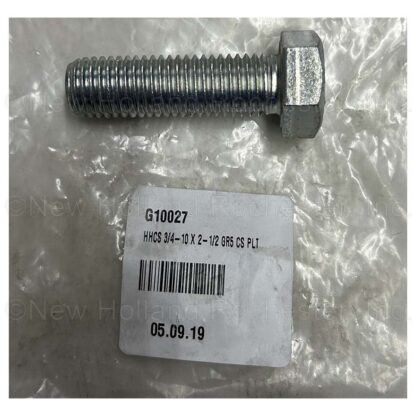 Kinze 3/4"-10 X 2" Hex Head Cap Screw Part # G10027