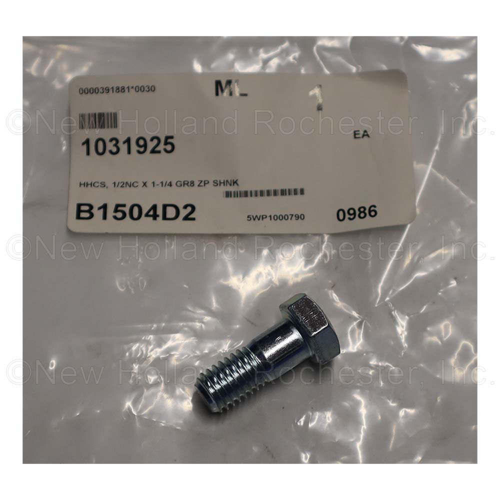 Woods 1/2" NC x 1-1/4" GR8 HHCS ZP Part # 1031925