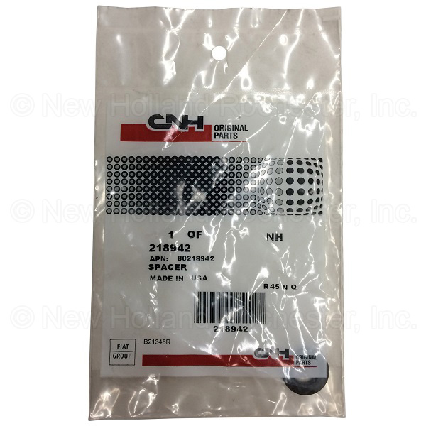 New Holland Spacer Part # 218942 - Image 2