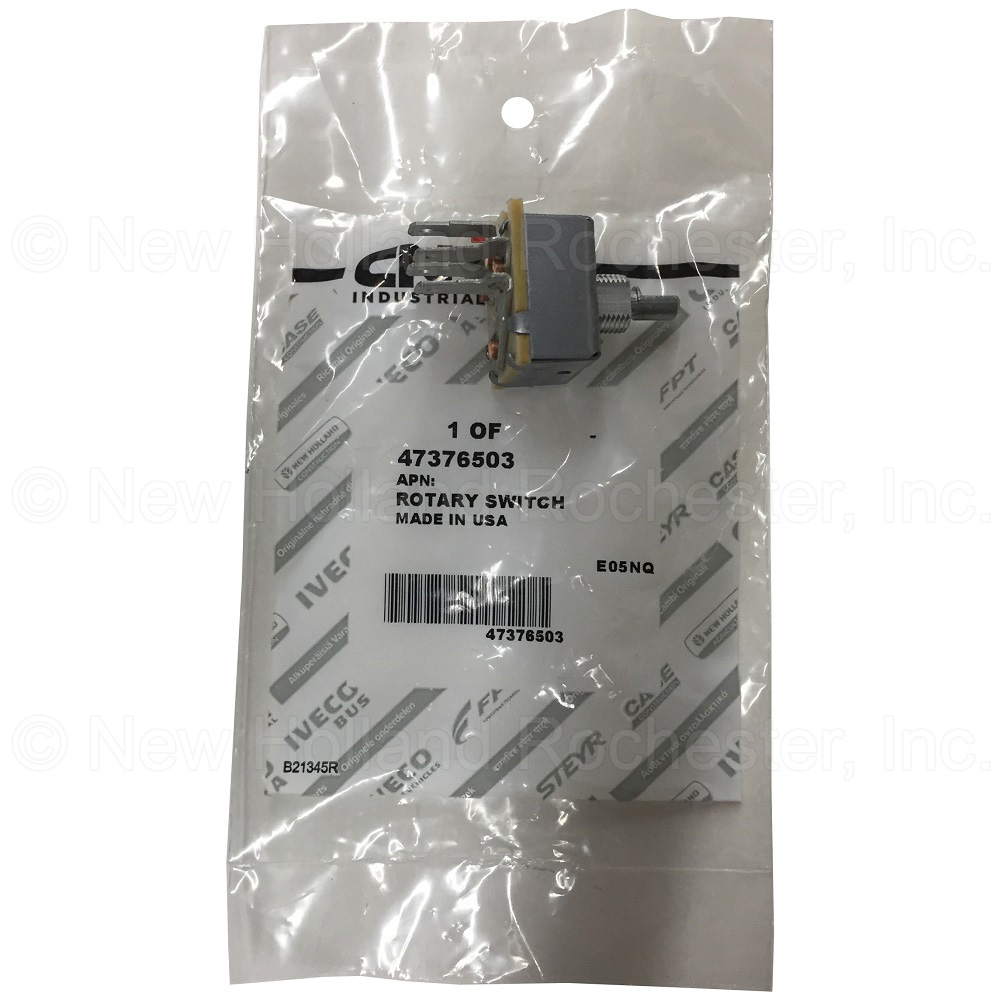 New Holland Rotary Switch Part # 47376503