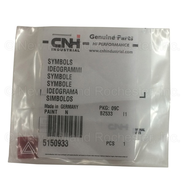 New Holland Symbols Part # 5150933 - Image 2