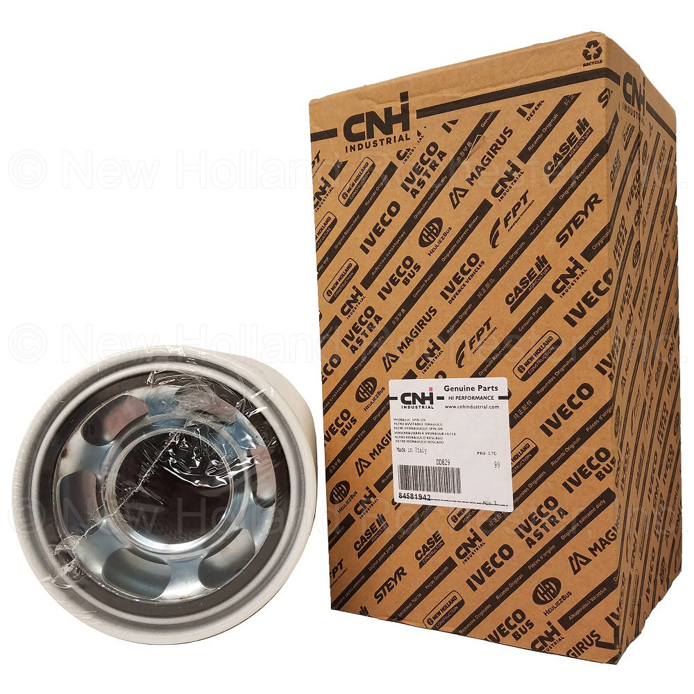 New Holland Hydraulic Oil Filter Part # 84581942 - Image 2