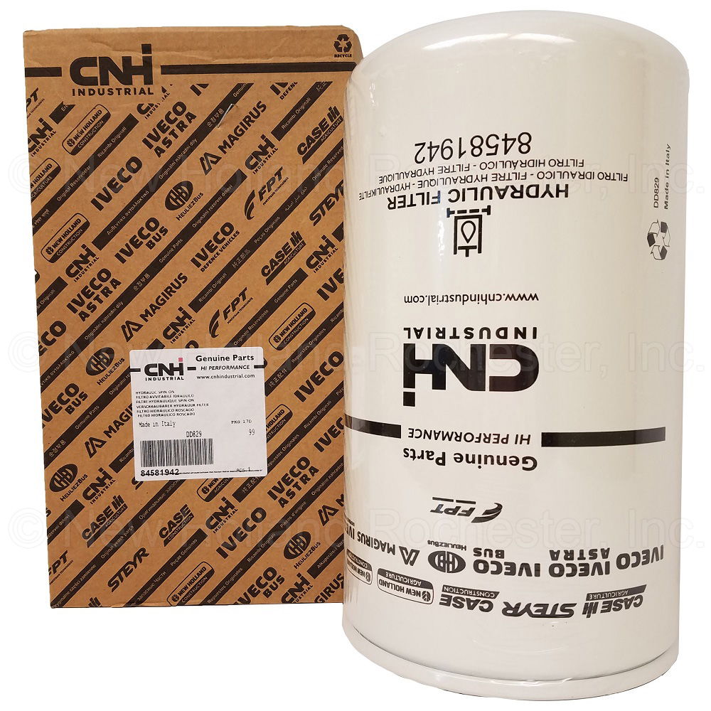 New Holland Hydraulic Oil Filter Part 84581942 New Holland Rochester