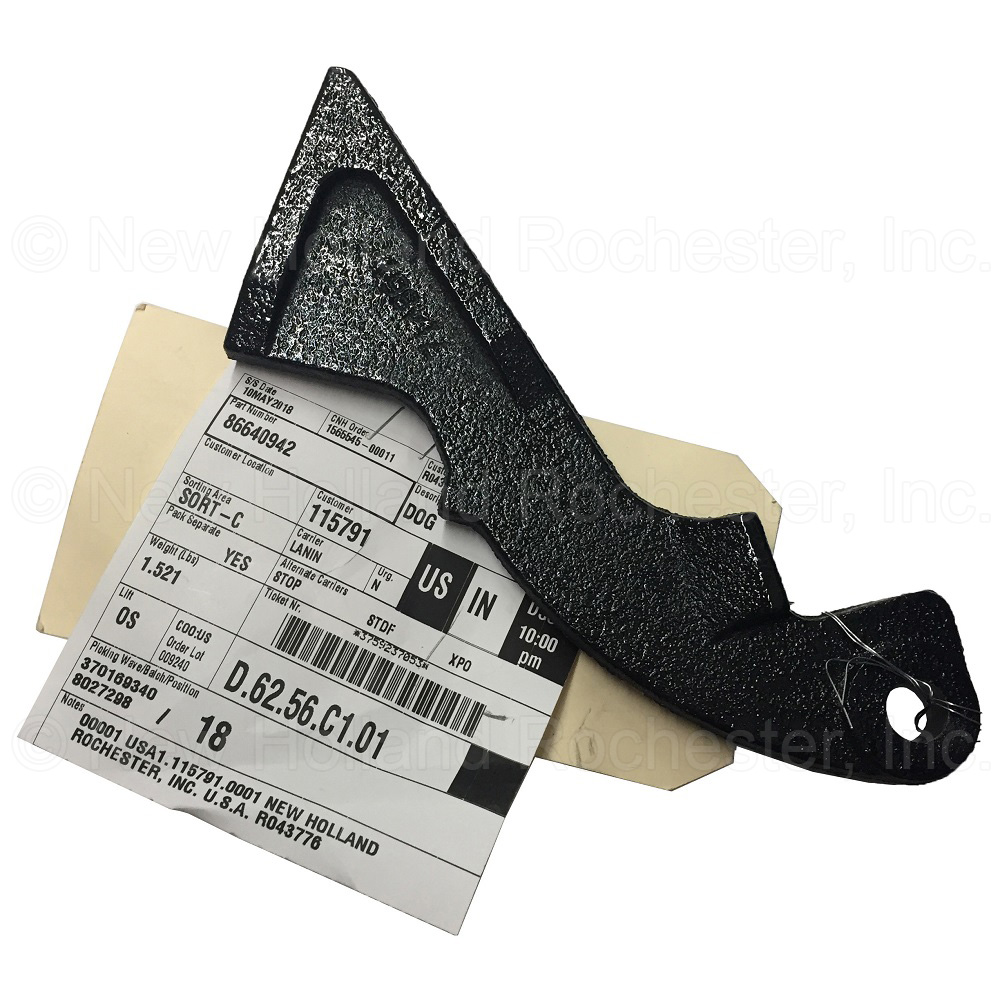 New Holland Dog Part # 86640942