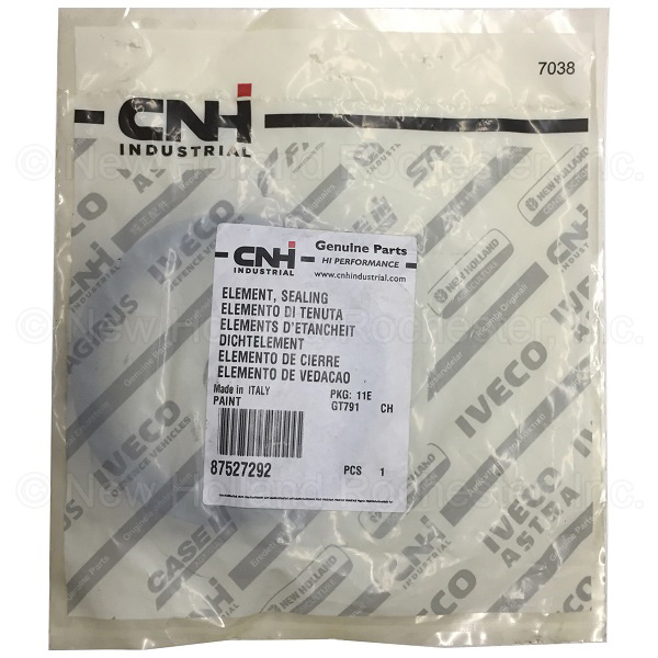 New Holland Sealing Element Part # 87527292 - Image 2