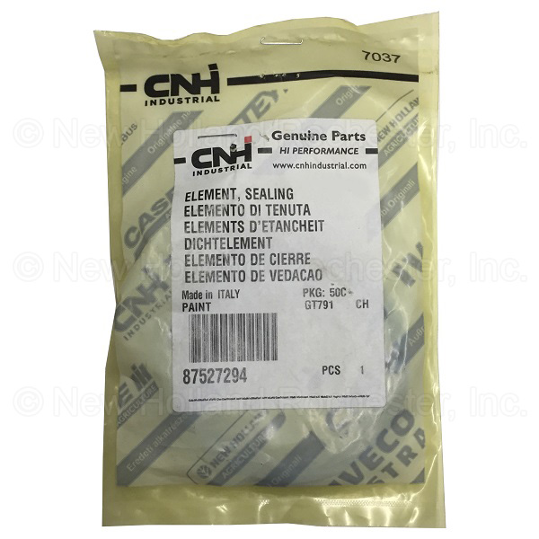 New Holland Sealing Element Part # 87527294 - Image 2