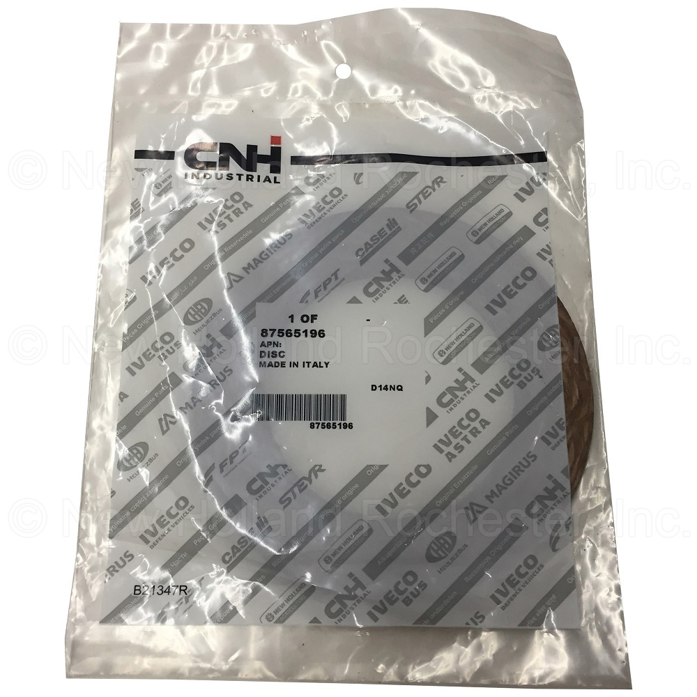New Holland Disc Part # 87565196 - Image 2