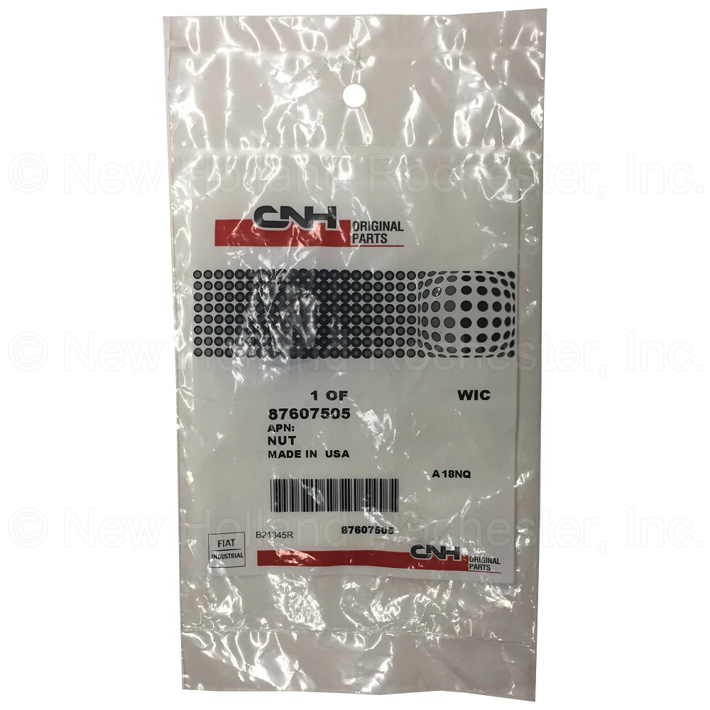 New Holland Nut Part # 87607505 - Image 2