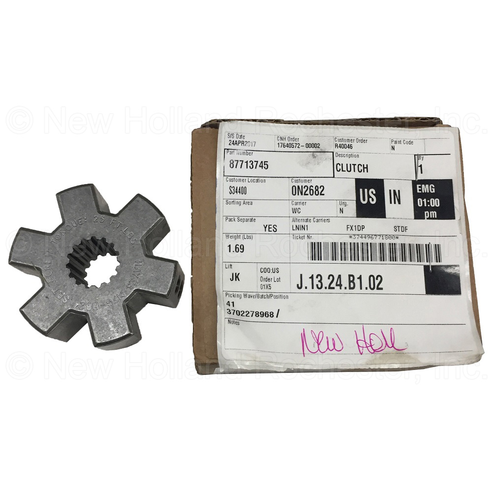 New Holland Clutch Part # 87713745