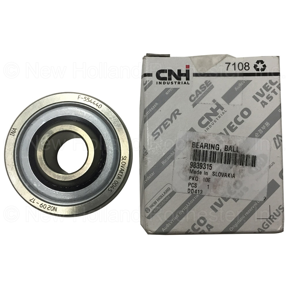 New Holland Bearing Assy Part # 9839315