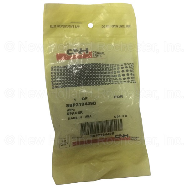 New Holland Spacer Part # SBP219449B - Image 2