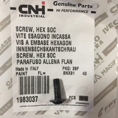 New Holland Hex Screw Part # 1983037