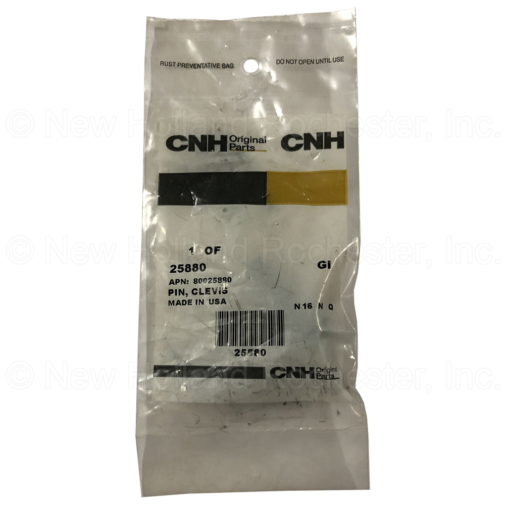 New Holland Clevis Pin Part # 25880 - Image 2