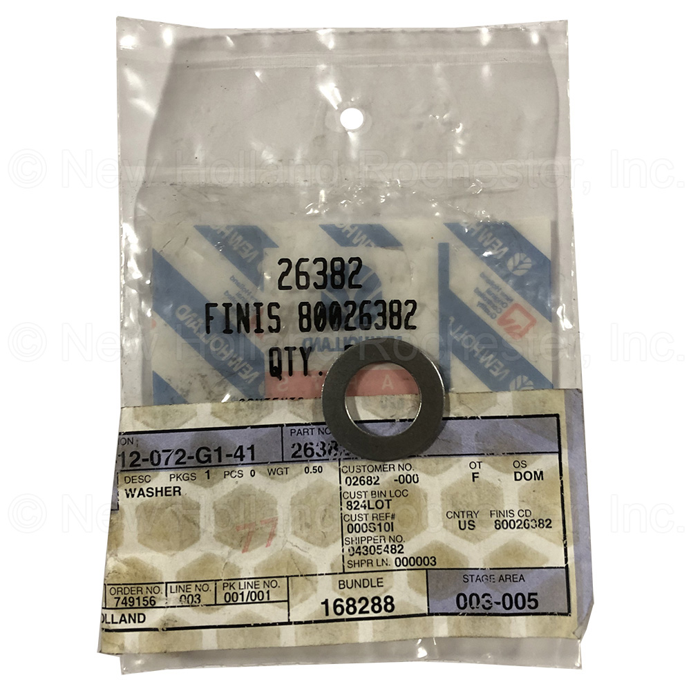 New Holland Washer Part # 26382