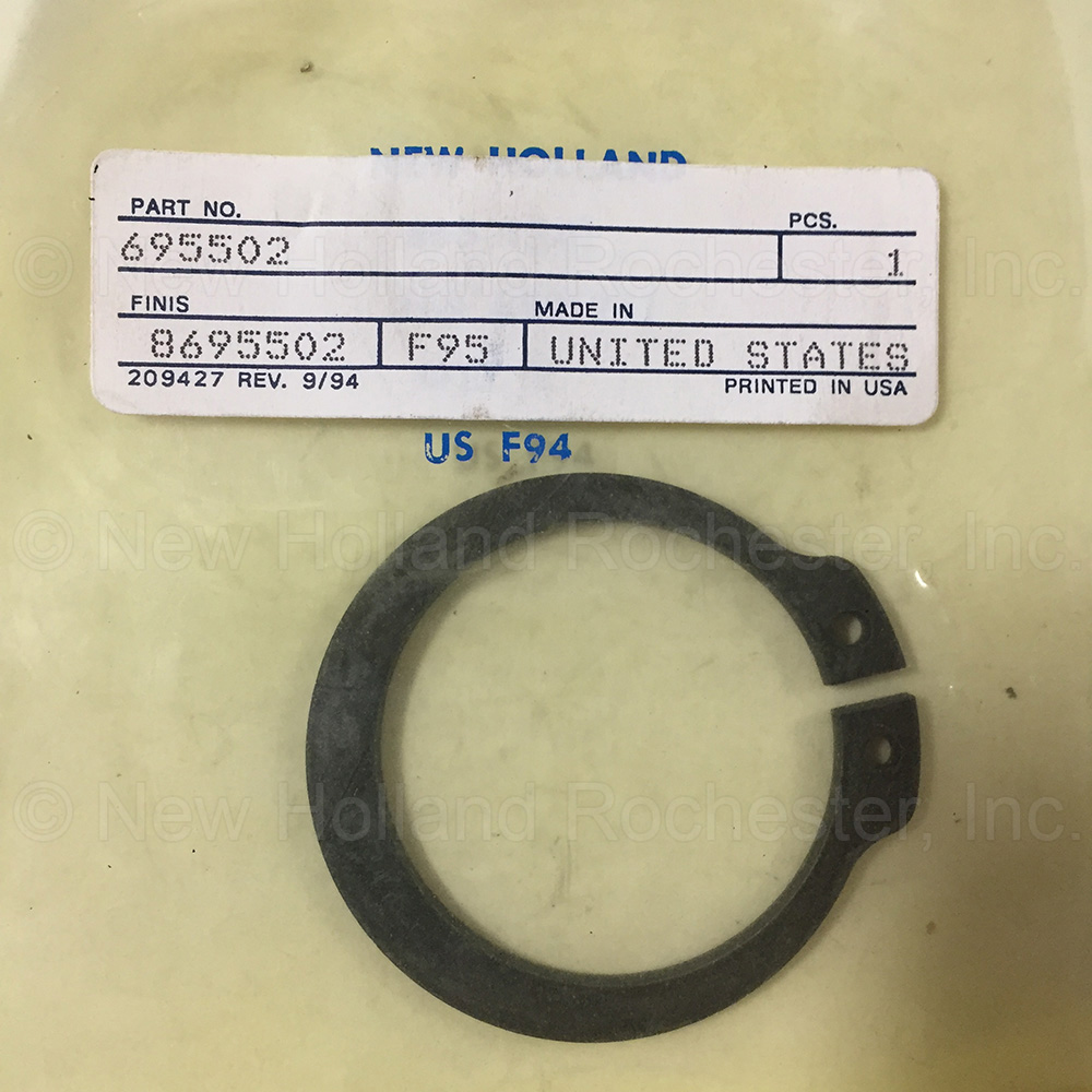 New Holland Snap Ring Part # 695502