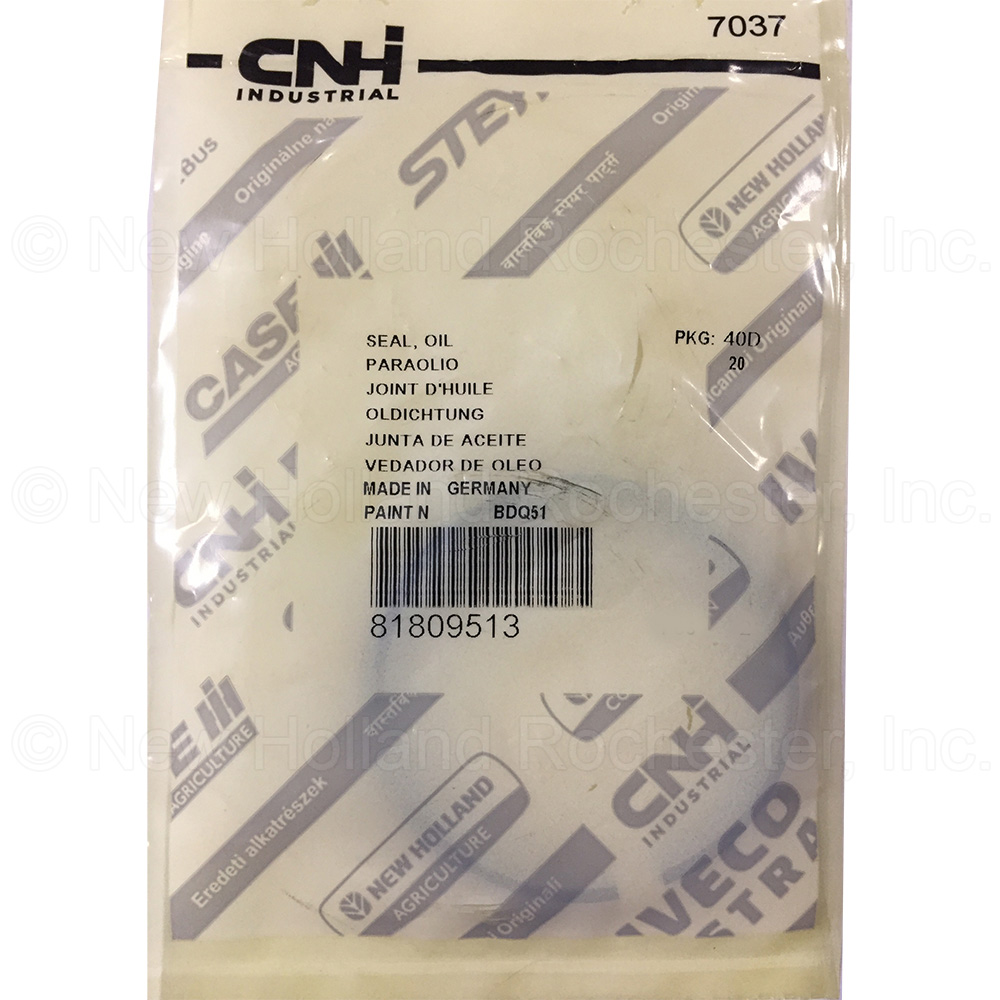 New Holland Seal Part # 81809513 - Image 2
