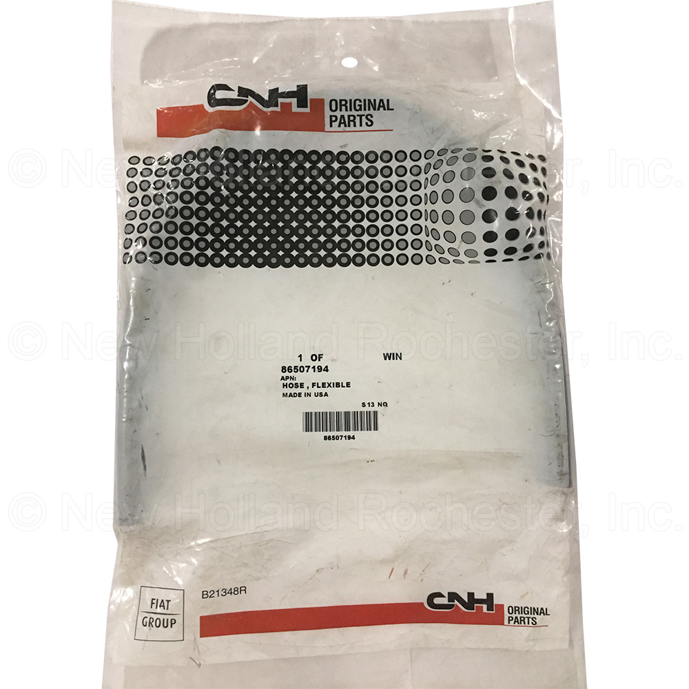 New Holland Flexible Hose Part # 86507194 - Image 2