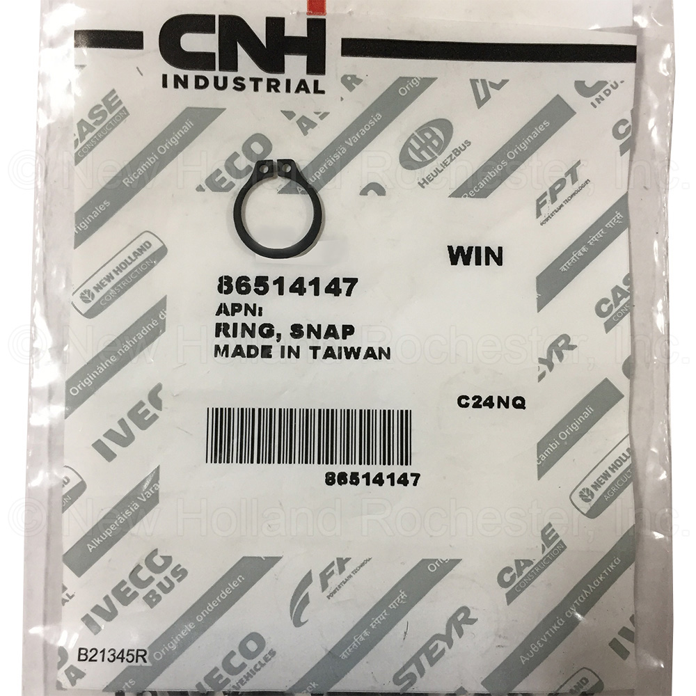 New Holland Snap Ring Part # 86514147