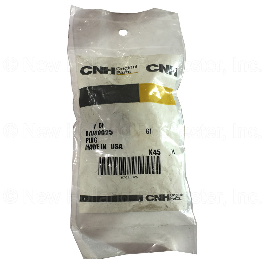 New Holland Plug Part # 87030025 - Image 2