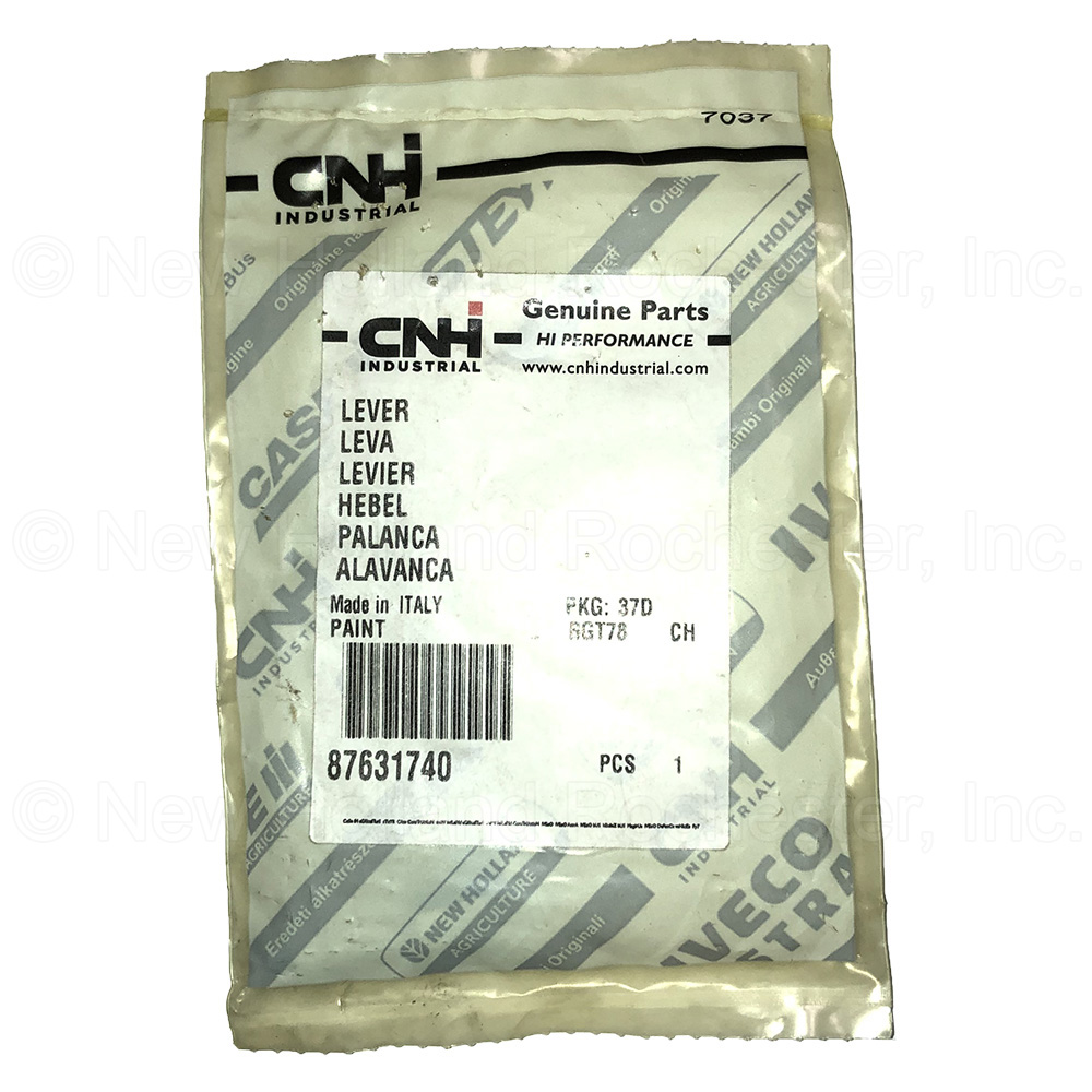 New Holland Lever Part # 87631740 - Image 2