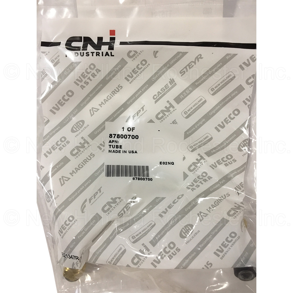 New Holland Tube Part # 87800700 - Image 2