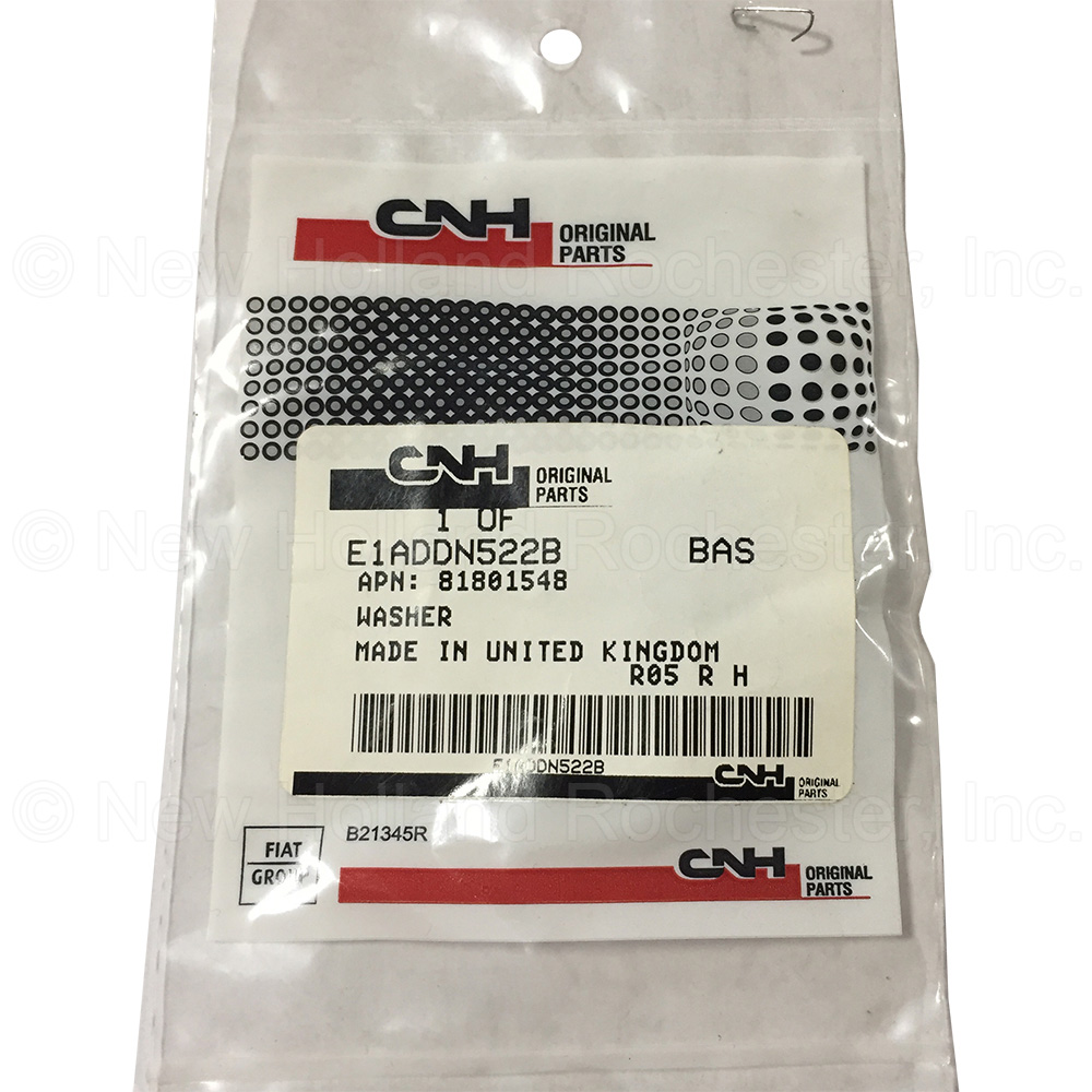 New Holland Washer Part # E1ADDN522B - Image 2