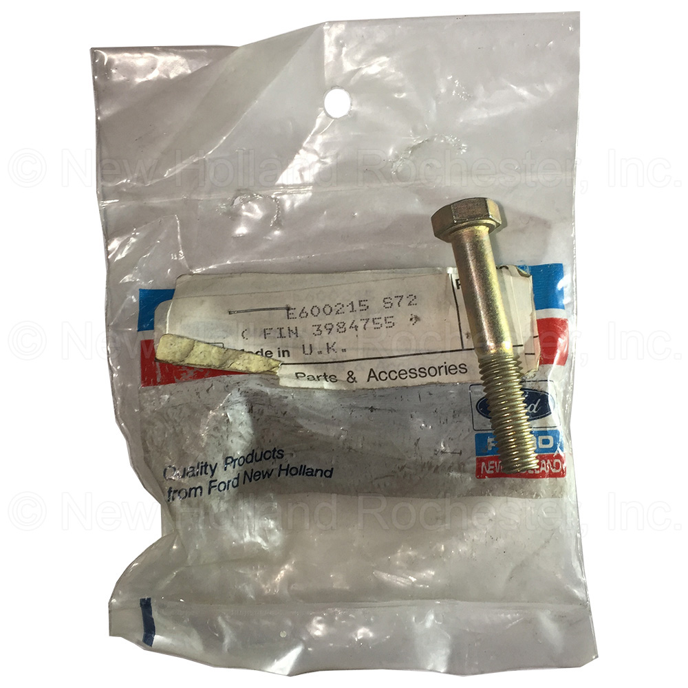 New Holland Bolt Part # E600215S72