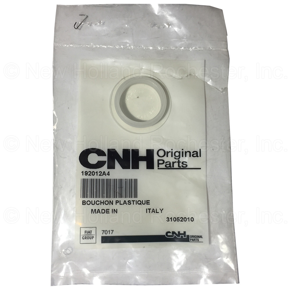New Holland Plastic Plug Part # 192012A4