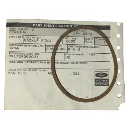 New Holland Ring Part # 7701432