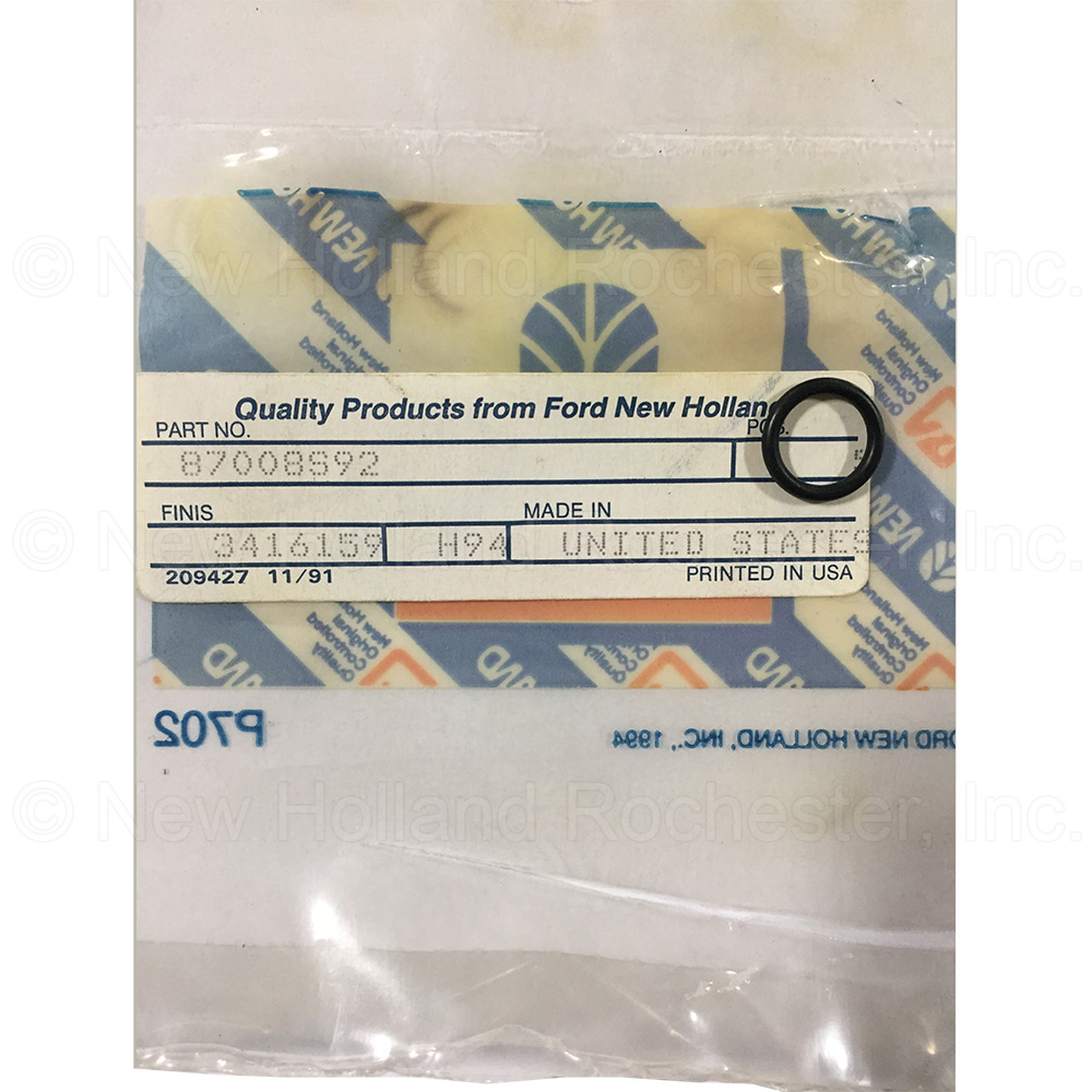 New Holland O-Ring Part # 87008S92