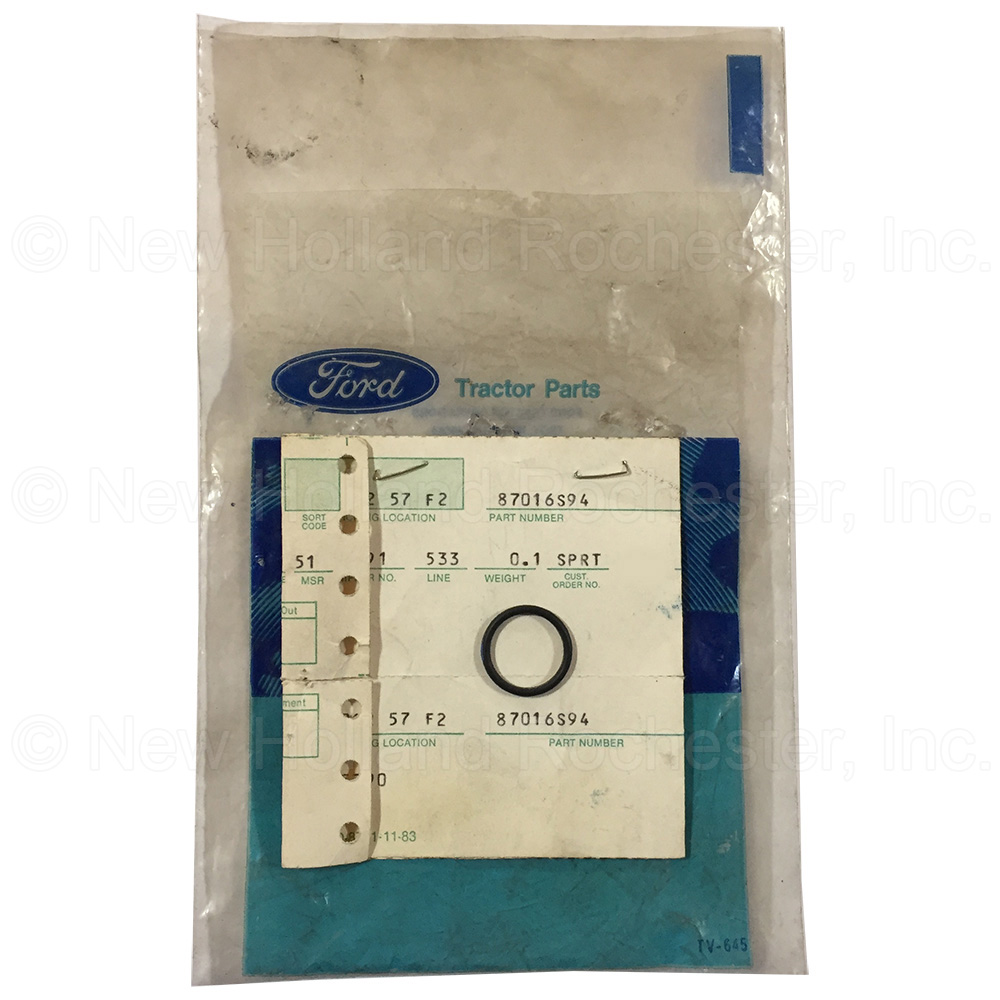New Holland O-Ring Part # 87016S94