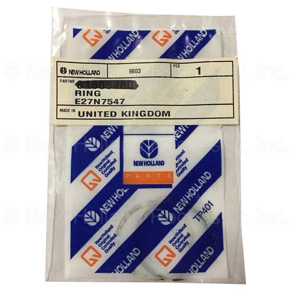 New Holland Snap Ring Part # E27N7547 - Image 2