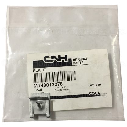 New Holland Plate Part # MT40012278
