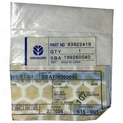 New Holland Thrust Washer Part # SBA199260040