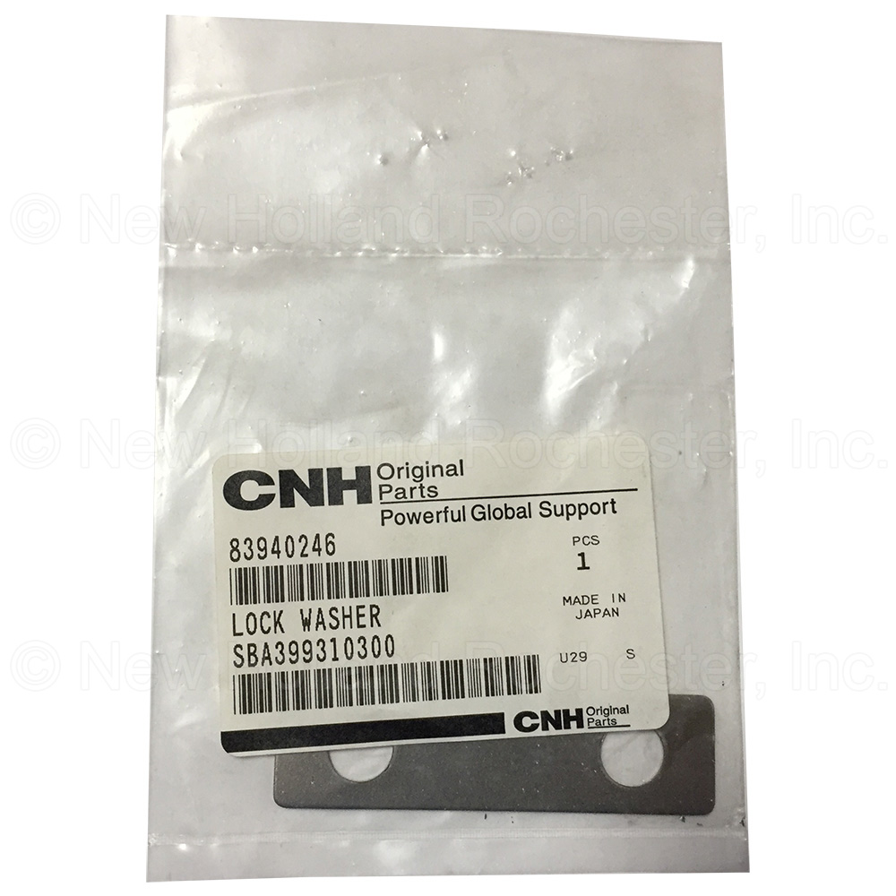 New Holland Plate Part # SBA399310300